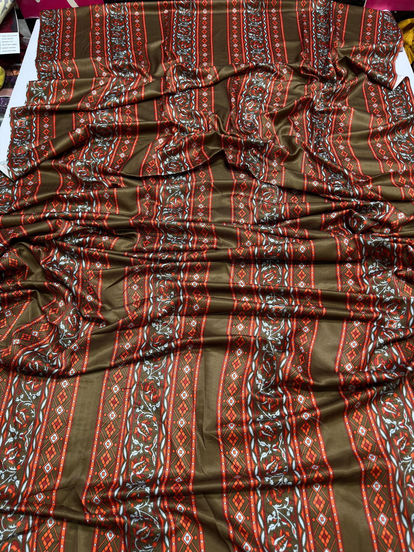 Aisling D # 120- 01| 3PC Luxury Dhanak | print twill Pashmina wool shawl