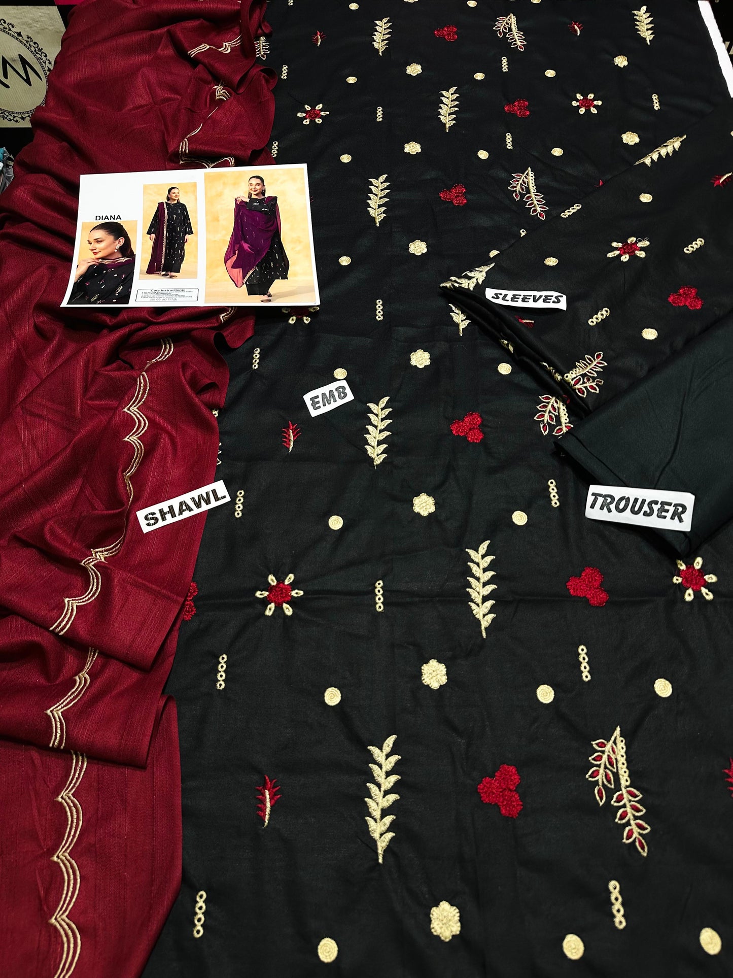 Lazuli| 167- 01 3PC Luxury Dhanak| Digital Printed Twill Pashmina shawl