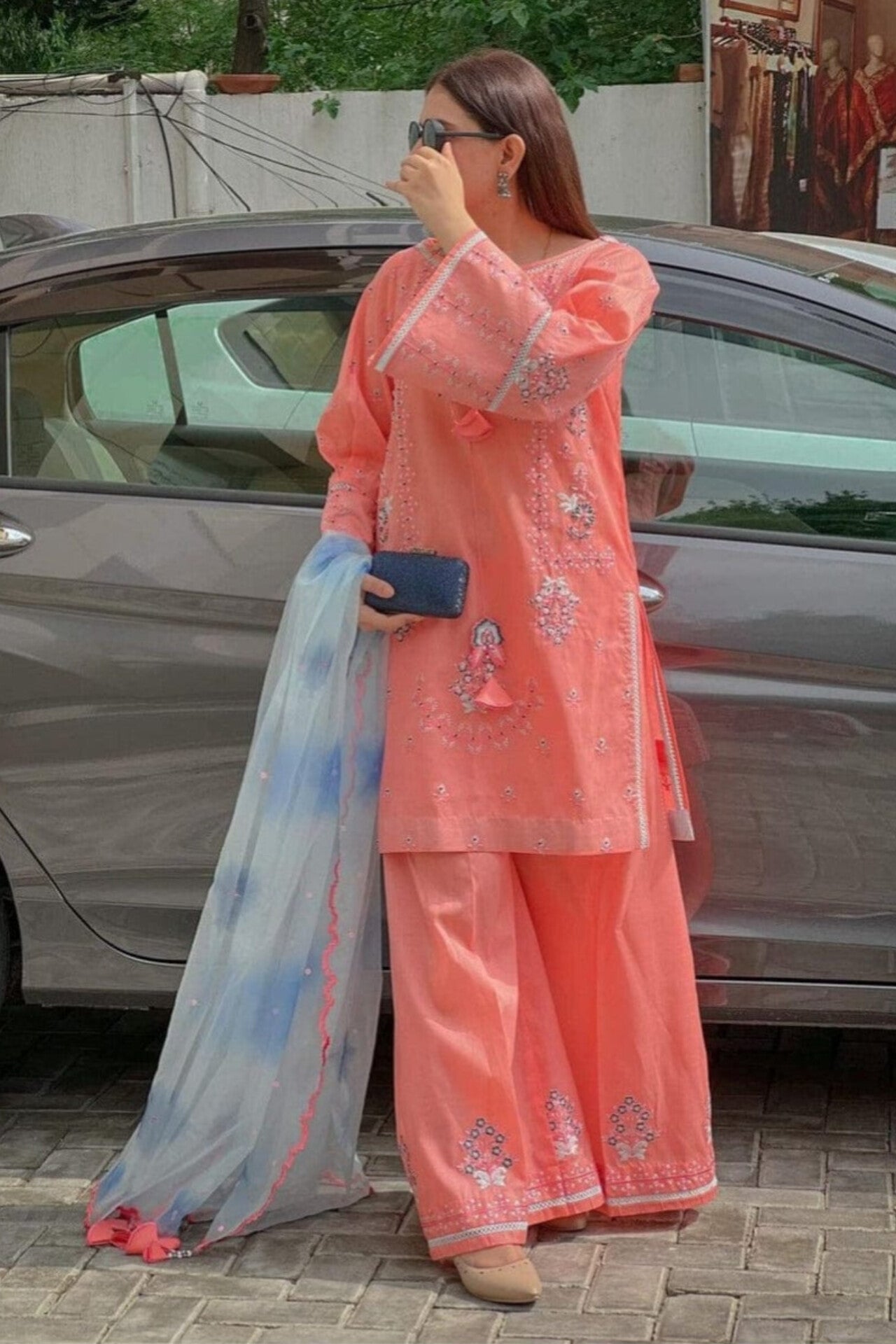 Rang Rasiya D # 54 -01 | 3PC Luxury Lawn | Digital Printed Swiss Lawn Dupatta