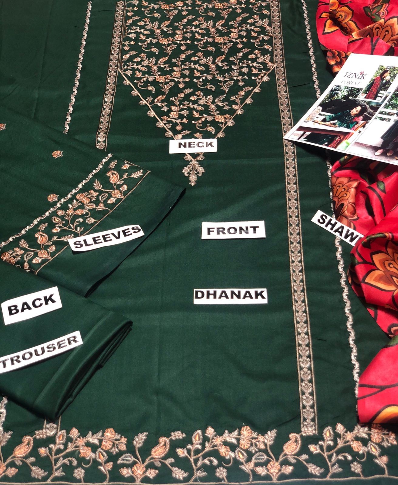 Coco by zara Shahjahan # 147 - 01| 3PC Luxury Dhanak |printed Shawl