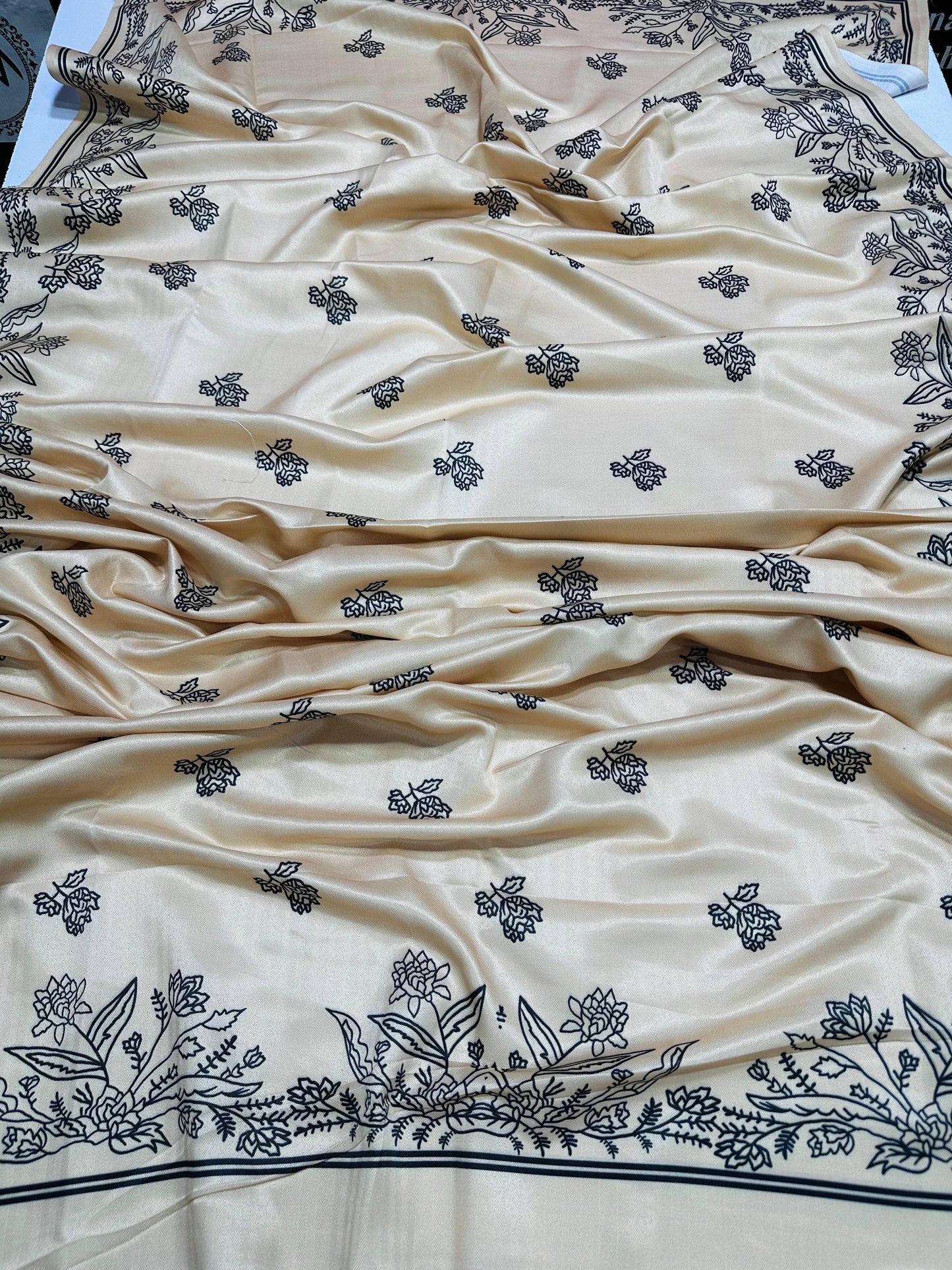 Coco by zara  | 164- 01 3PC Luxury Dhanak| Digital Printed Twill Pashmina wool shawl