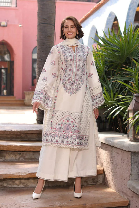 Bareeze D # 219 - 01 | 3PC Luxury Dhanak| Dhanak Embroidered shawl