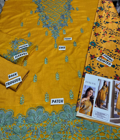 RANG RASIYA # 150 - 01| 3PC Luxury Dhanak |printed Shawl