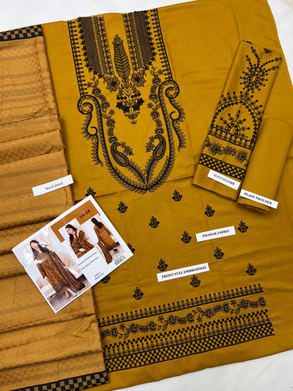 Urge B D # 31 - 01 | 3PC Luxury Dhanak | Dhanak Digital wool Shawl