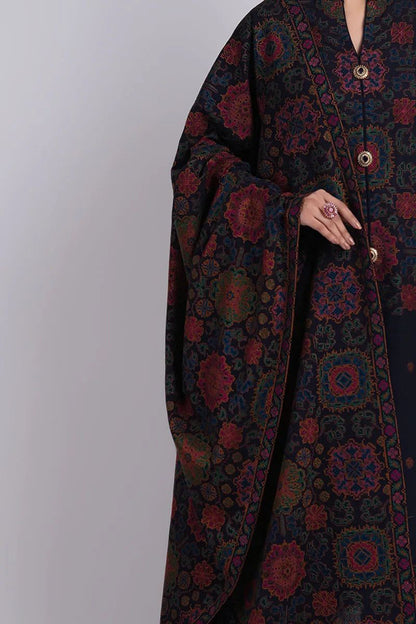 Bareeze D # 179- 01 | 3PC Luxury Dhanak | Dhanak Embroidered Shawl