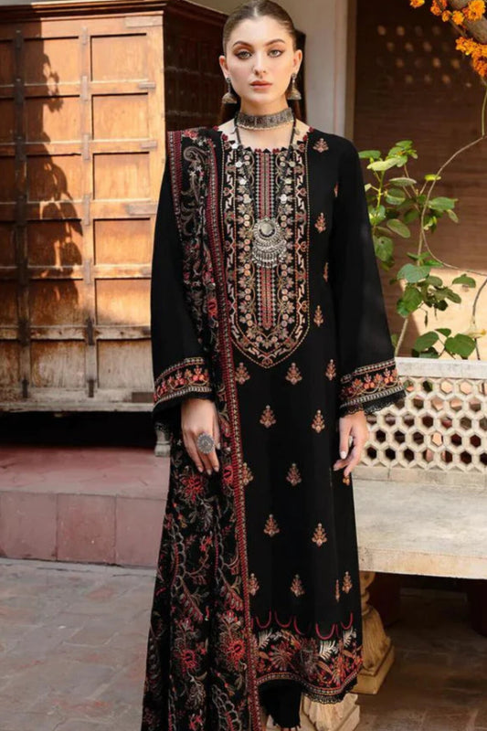 Bareeze # 151 - 01| 3PC Luxury Dhanak |Embriodered dhanank Shawl