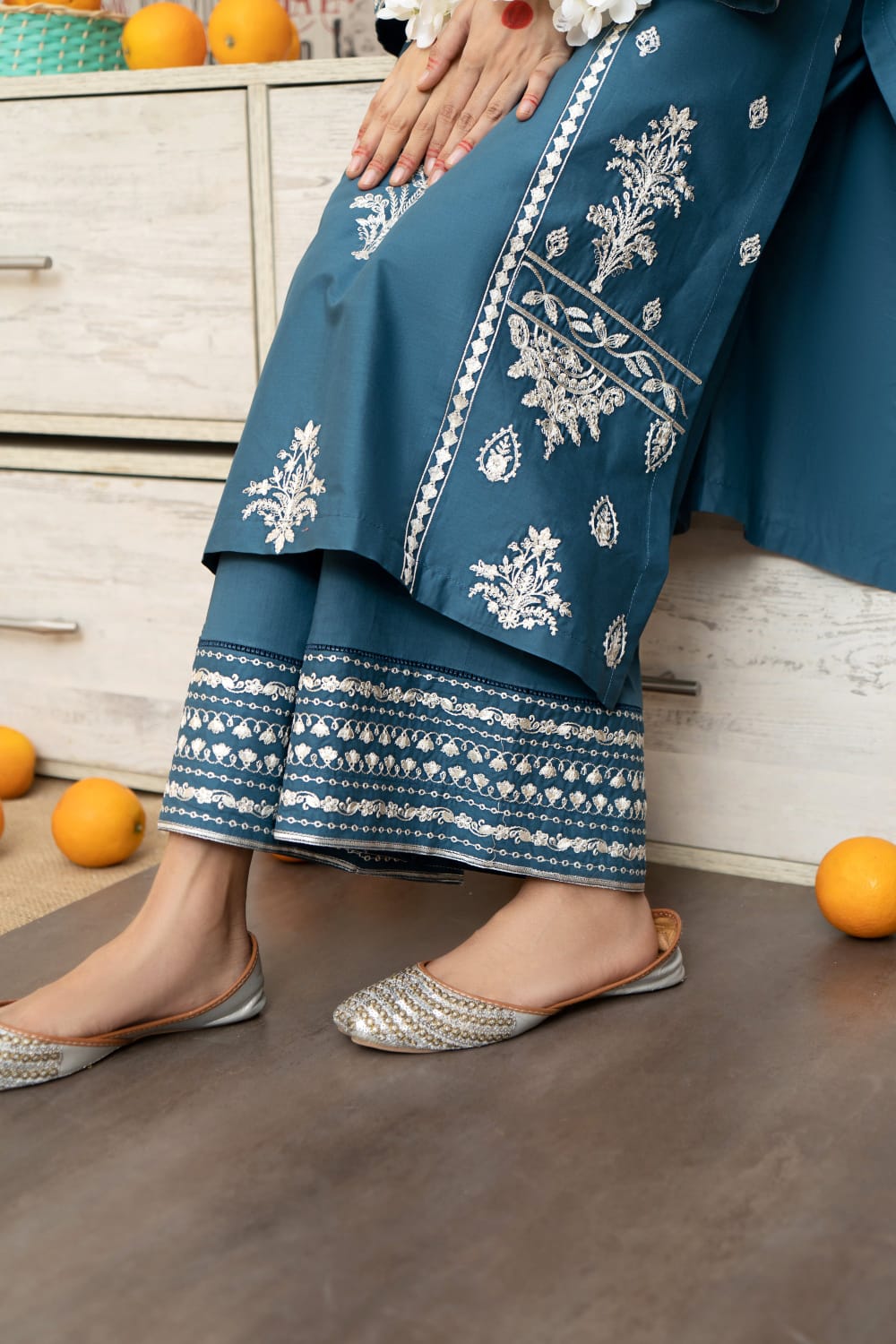 Urge D # 96 - 01 | 3PC Luxury Dhanak | Digital Printed Twill Pashmina Wool Shawl