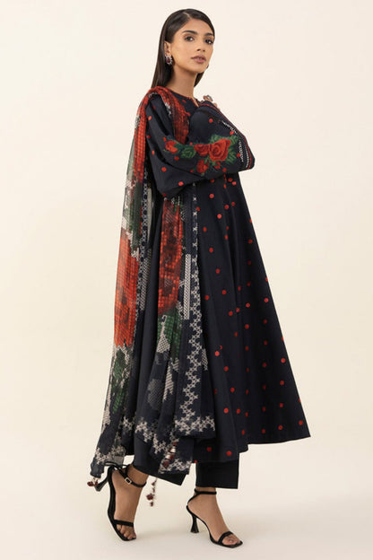 Sapphire D#140- 1|3PC Dhanak| Digital printed Twill pashmina wool shawl