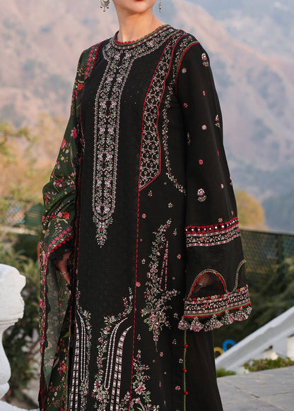 Hussain Rehar D # 102 - 01 | 3PC Luxury Dhanak | Digital Printed Wool Shawl